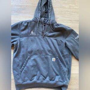 Carhartt Gray Heavyweight Sweater with Hood